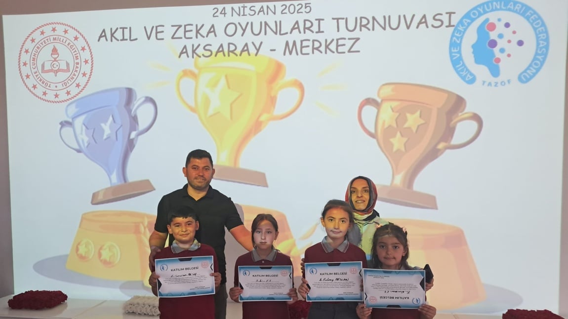 Öğrencilerimiz Akıl ve Zeka Oyunları Turnuvasına Katıldı